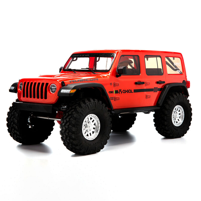 Axial 1/10 SCX10III Jeep JLU Wrangler w/Portals,RED
